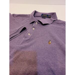 Polo Ralph Lauren Mens‎ Polo Shirt Size XL Purple Pullover Cotton Classic